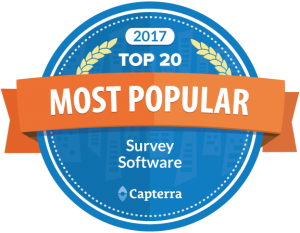 Capterra Most Popular Online Survey Software